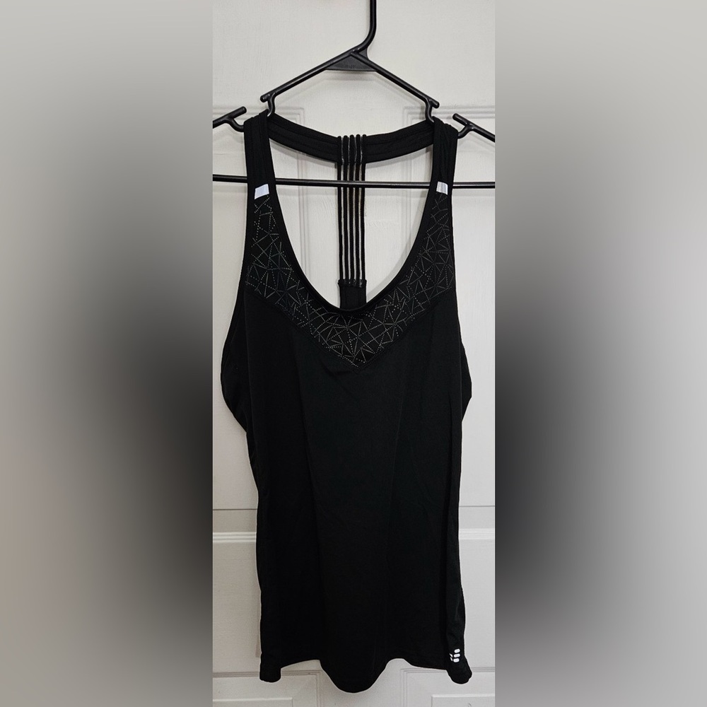 BCG Women’s Size Large Sleeveless Black Tank